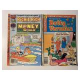 1 HARVEY & 1 FAWCETT COMIC W/40 CENT COVERS