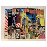 6 DC COMICS W/75 CENT COVERS SEE DESC.