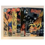 6 DC COMICS W/75 CENT COVERS SEE DESC.