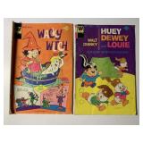 2 WHITMAN COMICS W/25 CENT COVERS SEE DESC.