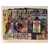 6 MARVEL COMICS W/60 CENT COVERS SEE DESC.