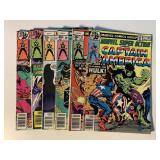 6 MARVEL COMICS W/35 CENT COVERS SEE DESC.