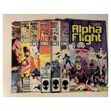 6 MARVEL COMICS W/75 CENT COVERS SEE DESC.