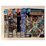 6 DC COMICS W/75 CENT COVERS SEE DESC.