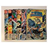 6 DC COMICS W/60 CENT COVERS SEE DESC.
