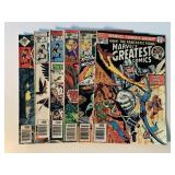6 MARVEL COMICS W/30 CENT COVERS SEE DESC.