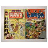 1 ARCHIE & 1 HARVEY COMIC W/20 CENT COVERS