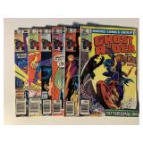 6 MARVEL COMICS W/50 CENT COVERS SEE DESC.
