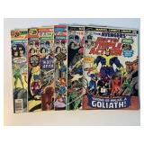 6 MARVEL COMICS 25 CENT COVERS SEE DESC.