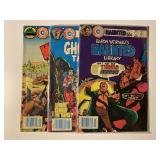 3 CHARLTON COMICS W/60 CENT COVERS SEE DESC.