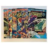 6 MARVEL COMICS 25 CENT COVERS SEE DESC.