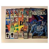 6 MARVEL COMICS W/75 CENT COVERS SEE DESC.