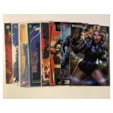 8 DC COMICS GRAPHIC NOVELS SEE DESC.