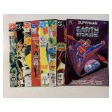 8 ASSORTED DC COMICS SEE DESC.