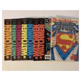 9 ASSORTED DC COMICS SEE DESC.