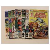 8 ASSORTED MARVEL COMICS SEE DESC.