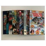 8 ASSORTED DC GRAPHIC NOVELS COMICS SEE DESC.