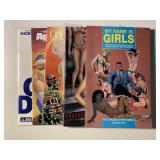 7 AVATAR & 1 MALIBU COMIC SEE DESC.