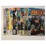 8 ASSORTED DC COMICS SEE DESC.