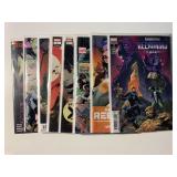 8 ASSORTED MARVEL COMICS SEE DESC.