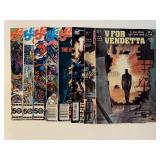 8 ASSORTED DC COMICS SEE DESC.