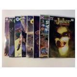 8 ASSORTED DC COMICS GRAPHIC NOVELS SEE DESC.