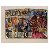 8 ASSORTED MARVEL COMICS SEE DESC.