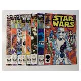 8 MARVEL COMICS STAR WARS SEE DESC.