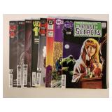 8 ASSORTED DC COMICS SEE DESC.