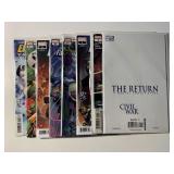 8 ASSORTED MARVEL COMICS SEE DESC.