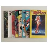 5 HERO & 3 AMERICAN MYTHOLOGY COMICS SEE DESC.