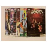 8 ASSORTED MARVEL COMICS SEE DESC.