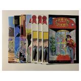 4 BLACKTHORNE & 4 FANTAGRAPHICS COMICS SEE DESC.