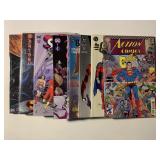 8 ASSORTED DC COMICS GRAPHIC NOVELS SEE DESC.