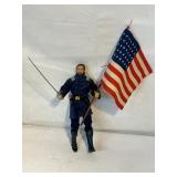 12' CIVIL WAR UNION LT GENERAL FIGURE