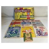 1950's DISNEY MICKEY MOUSE BOXED BOOK SET