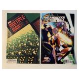 2 MARVEL COMICS CHAMPIONS #11 & MULTIPLE MAN #2