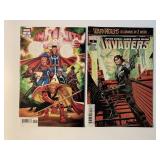 2 MARVEL COMICS INFINITY WARS #2 & INVADERS #3