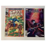2 MARVEL COMICS NEBULA #2 & GHOST RIDER #46