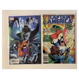 2 MARVEL COMICS CAPTAIN AMERICA #320 & WITCHES #3