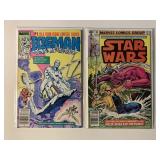 2 MARVEL COMICS STAR WARS #36 & ICEMAN #1
