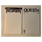 2 VALIANT COMICS FORGOTTEN QUEEN #1 & INCURSION #1