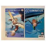 2 MARVEL COMICS EXTERMINATION #1, 3