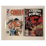 2 MARVEL COMICS CONAN #197 & CONAN THE KING #54