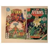 2 DC COMICS THE NEW TEEN TITANS #25, 30