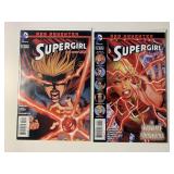2 DC COMICS SUPER GIRL #28, 33