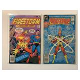 2 DC COMICS  FIRESTORM #1, 2
