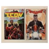 2 DC COMICS RED HOOD #1 & ICON #1