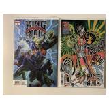2 MARVEL COMICS KING IN BLACK #3, 4