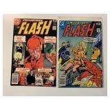 2 DC COMICS THE FLASH #260, 263